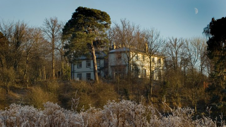 Back of Kirkhill Mansion