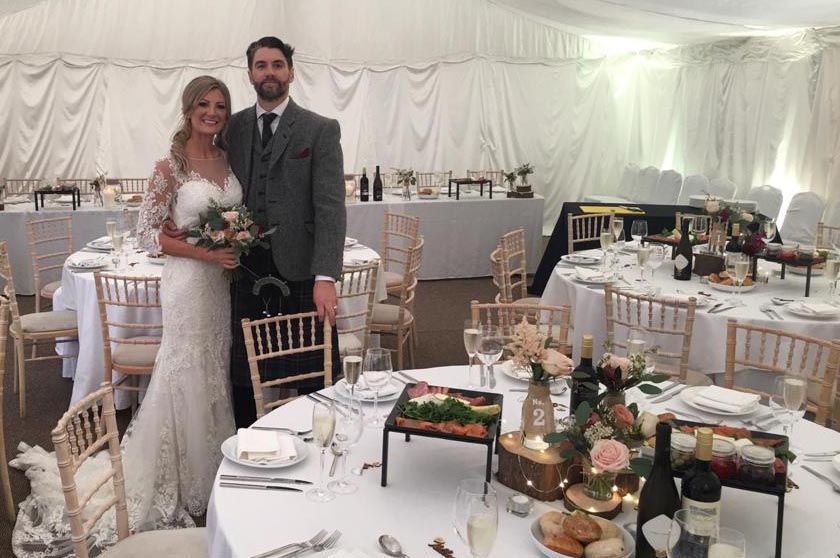 kirkhill-bride-and-groom-marquee