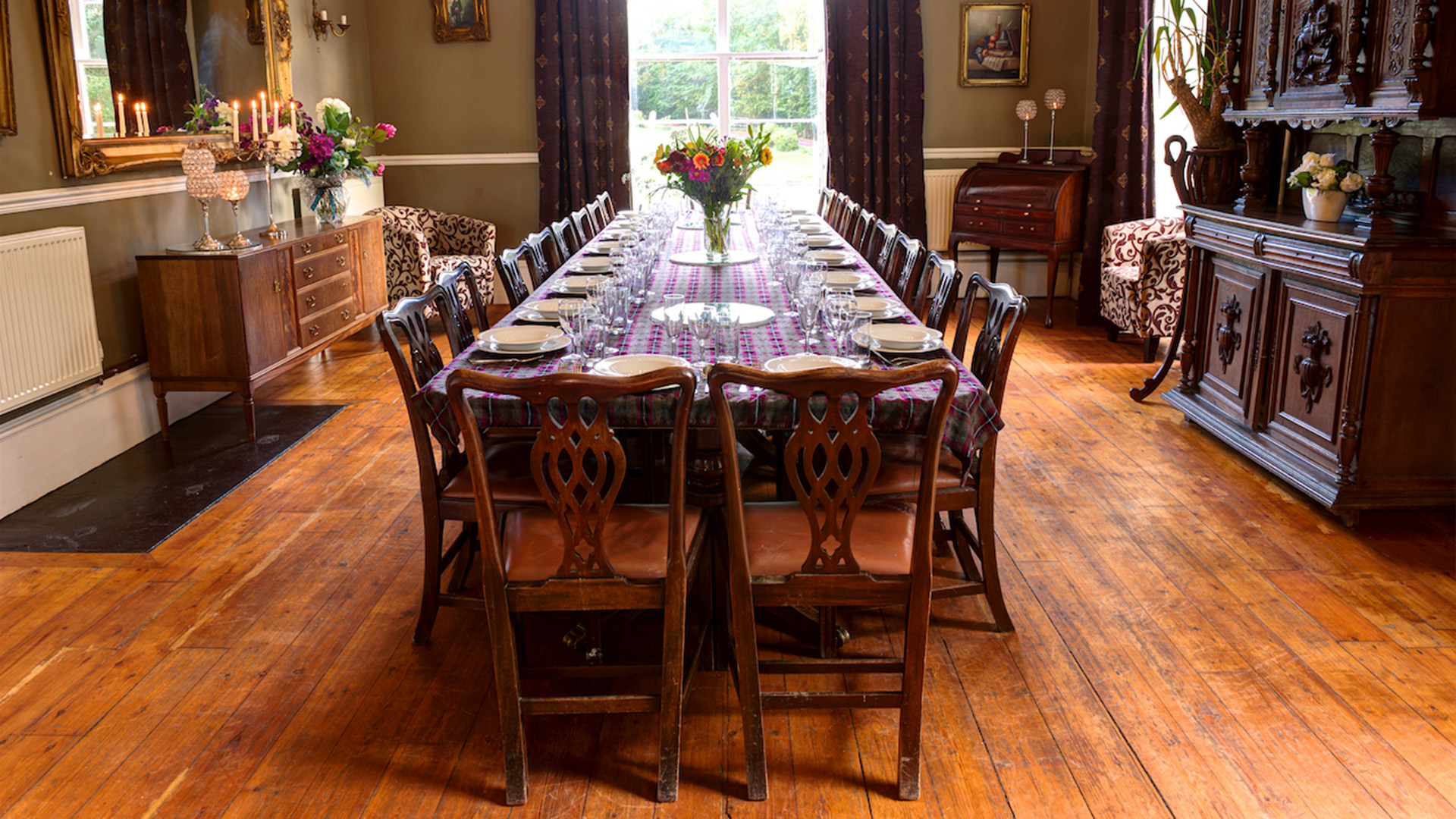 Dining Room – The Mansion House At Kirkhill